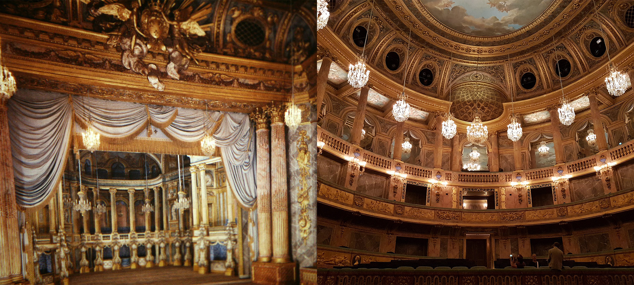photos of the opera royal de versailles and the opera royal de versailles concert hall